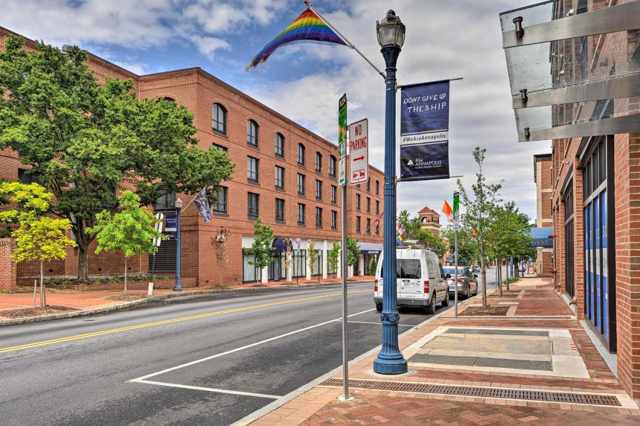 Chic Condo With Balcony In The Heart Of Annapolis! Buitenkant foto